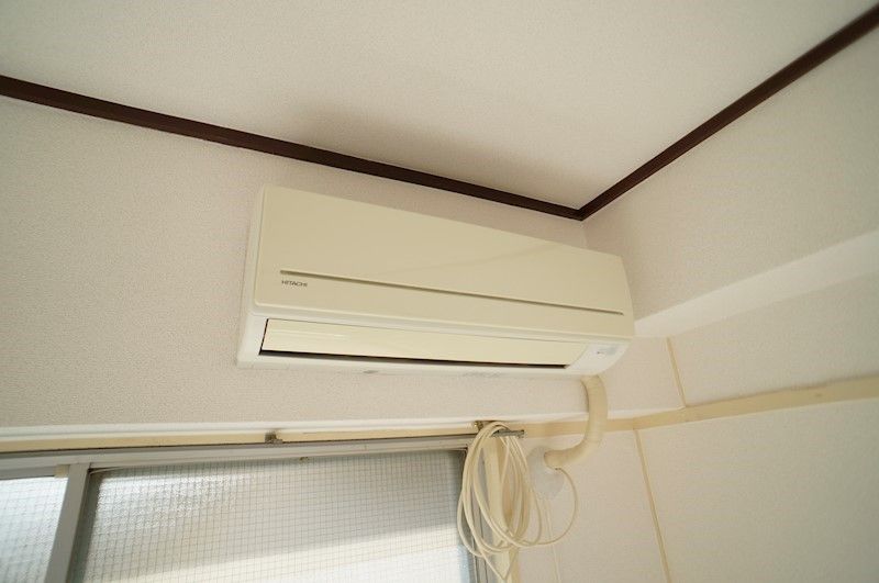 �y���̑��ݔ��z�@�G�A�R���P��ݒu�ς݁B